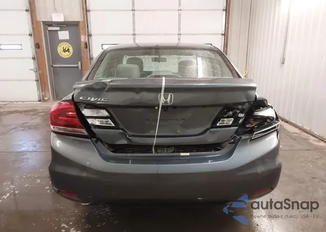 2013 Honda Civic Lx из США, поврежденный, VIN 19XFB2F50DE020104